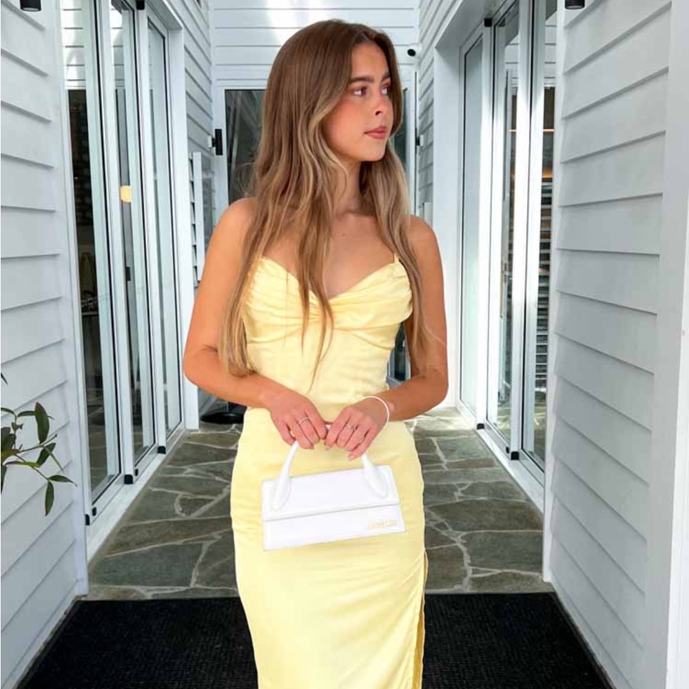 HONEY YELLOW MAXI DRESS